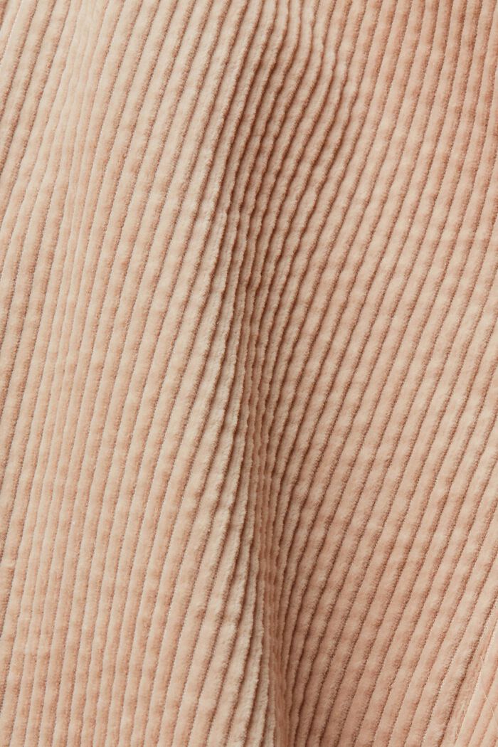 Corduroy broek van katoen, LIGHT TAUPE, detail image number 6