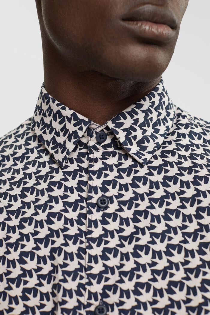 Shirt met print all-over, NAVY, detail image number 2