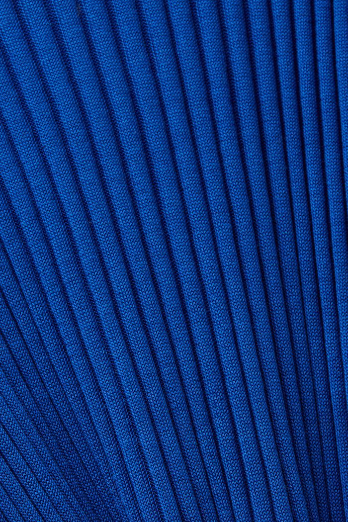 Gebreide ribtrui, BRIGHT BLUE, detail image number 5