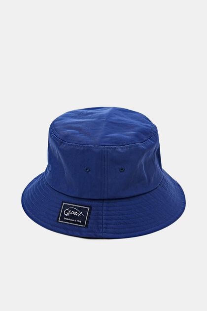 Twill bucket hat met logo