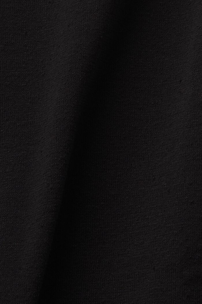 Midirok van een linnenmix, BLACK, detail image number 6