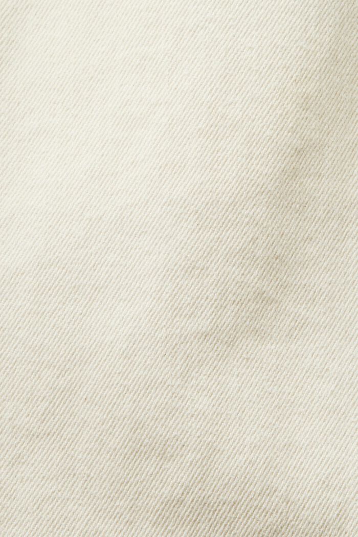 Jeans met middelhoge taille en rechte pijpen, OFF WHITE, detail image number 6