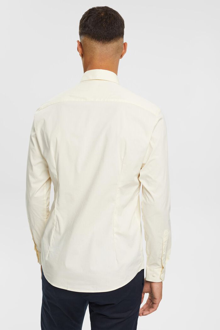 Shirt met slim fit, OFF WHITE, detail image number 5