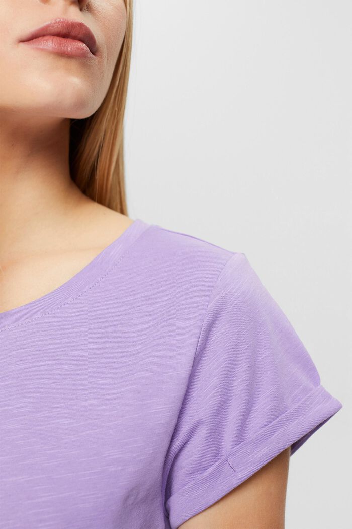 Effen T-shirt, LILAC COLORWAY, detail image number 0