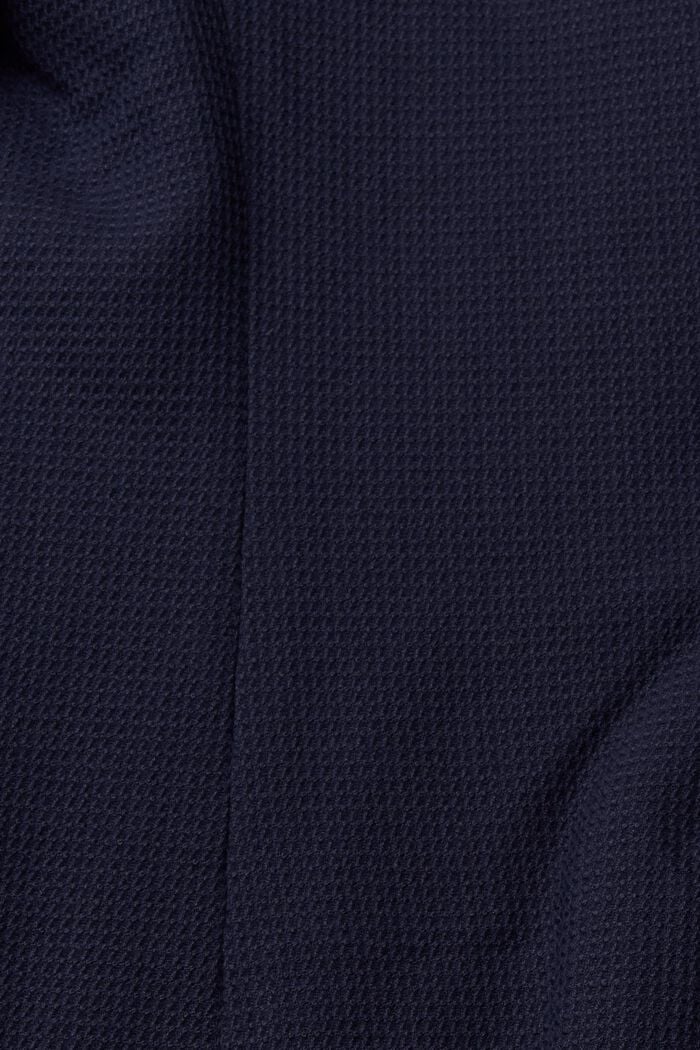 WAFELSTRUCTUUR mix + match blazer, NAVY, detail image number 4