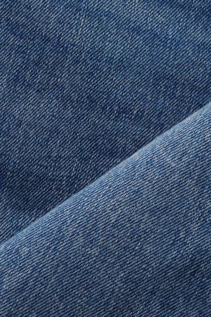 Gerecycled: carpenter straight fit jeans, BLUE MEDIUM WASHED, detail image number 6