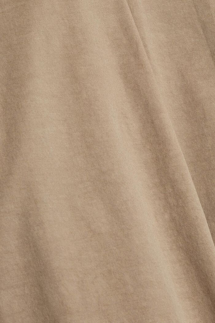 Chino met gevlochten riem, TAUPE, detail image number 5
