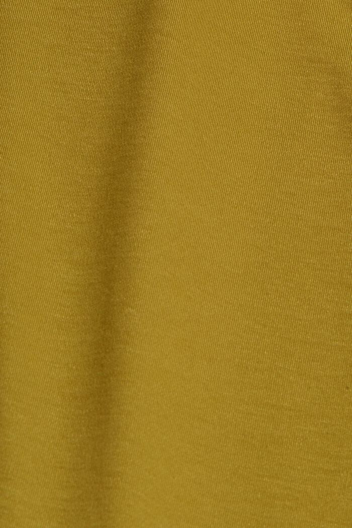Van TENCEL™: jersey jurk met cut-out op de rug, OLIVE, detail image number 4