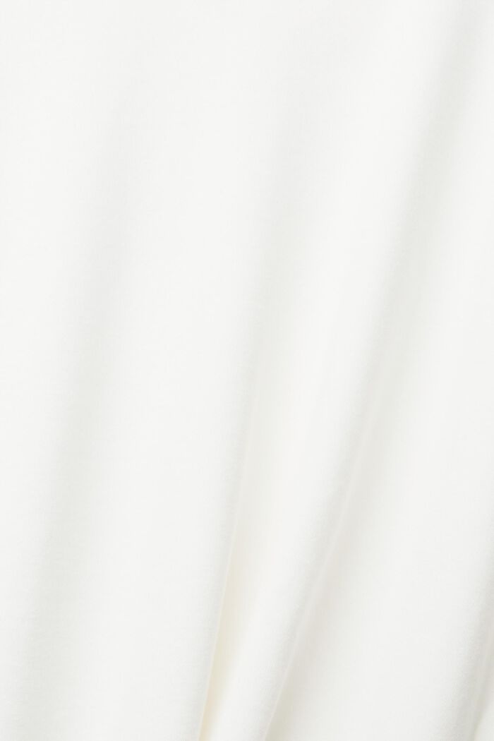 Hoodie van een katoenmix, OFF WHITE, detail image number 1