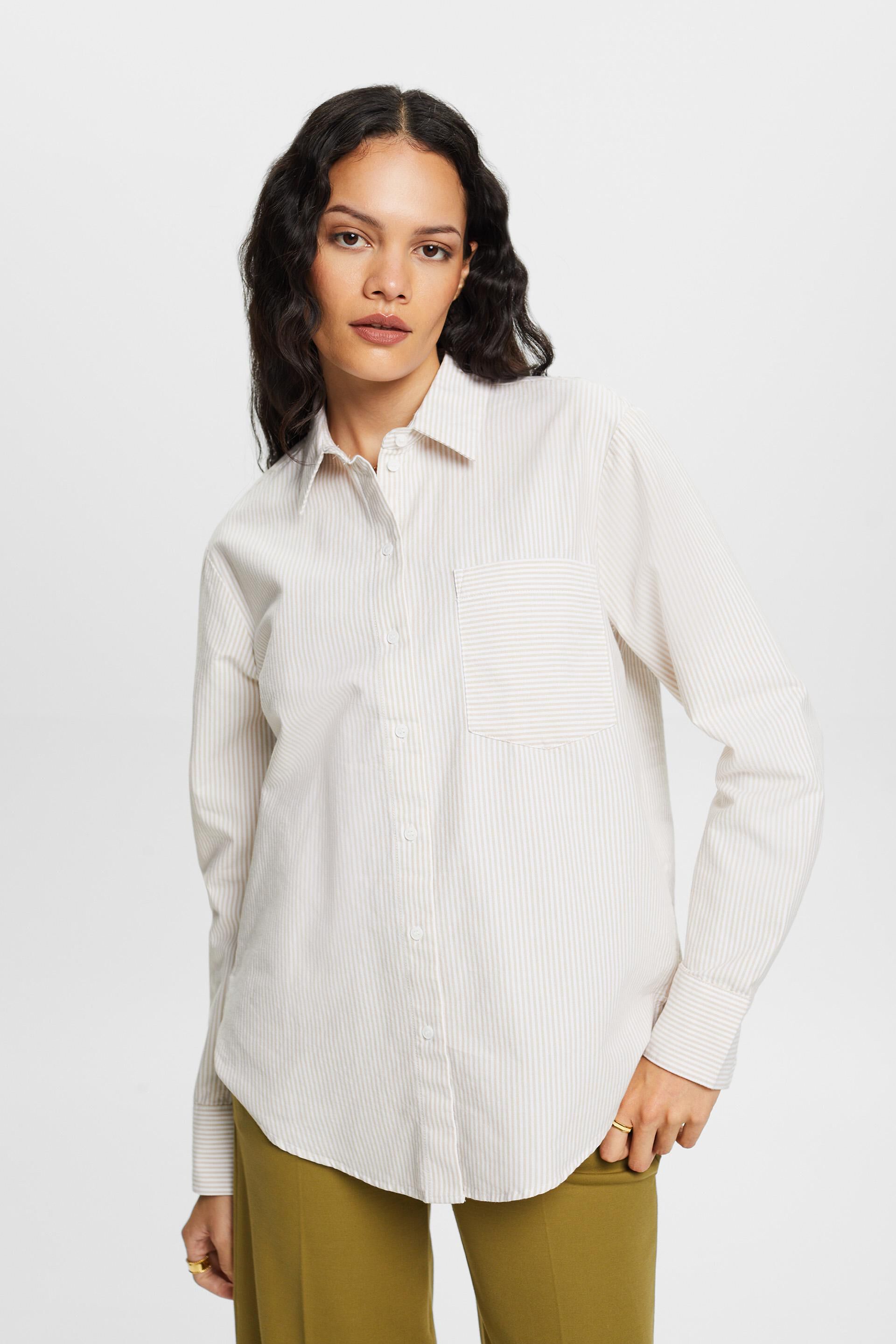ESPRIT - Gestreept shirt in onze e-shop
