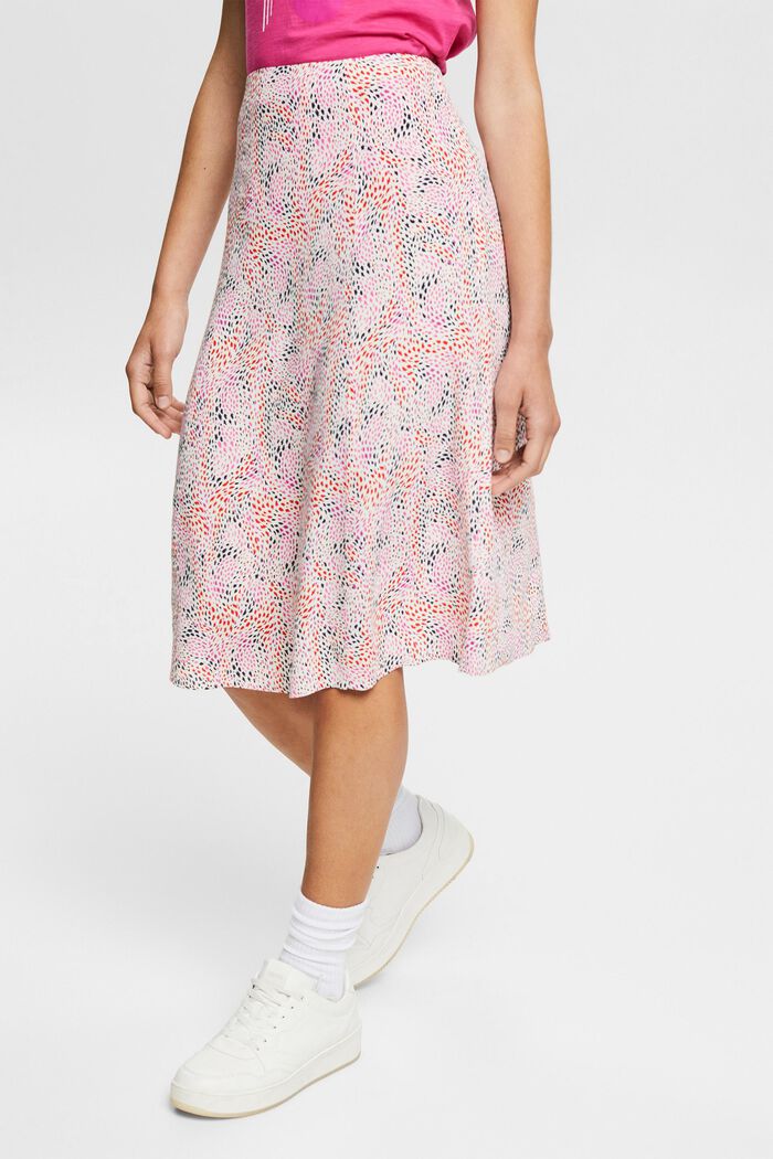 Light woven Skirt, OFF WHITE, detail image number 0
