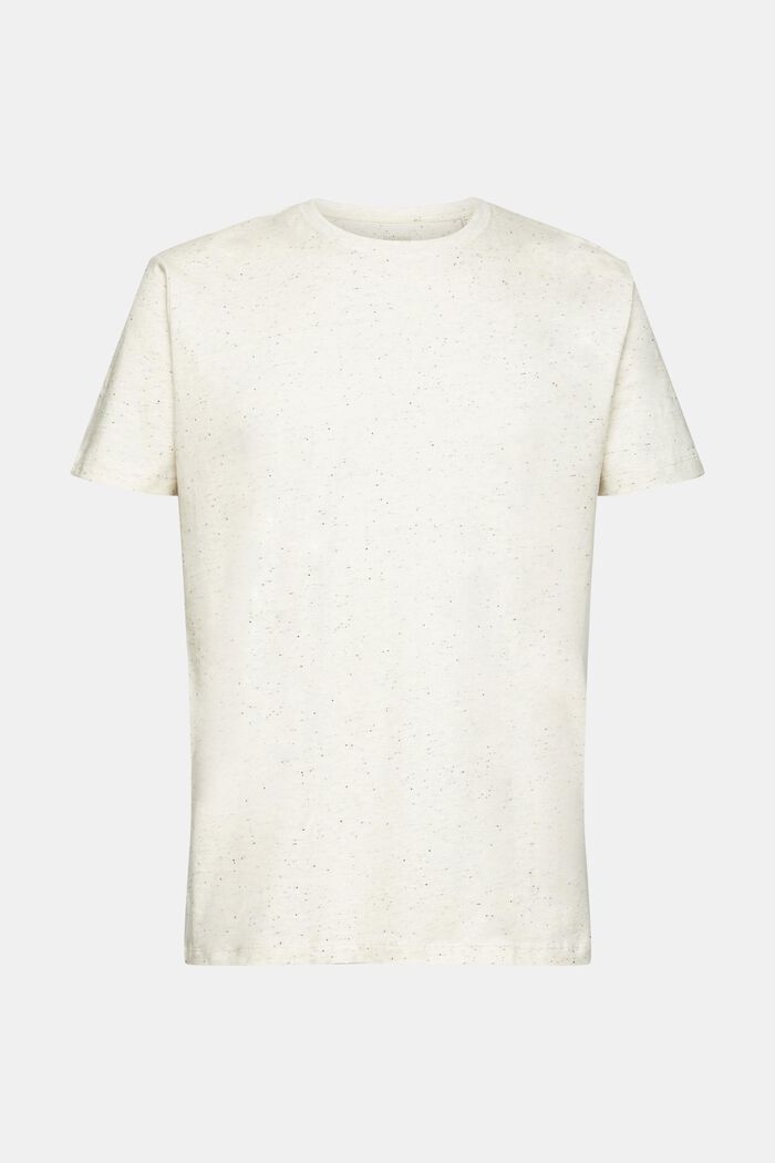 Gevlekt jersey T-shirt, WHITE, detail image number 6