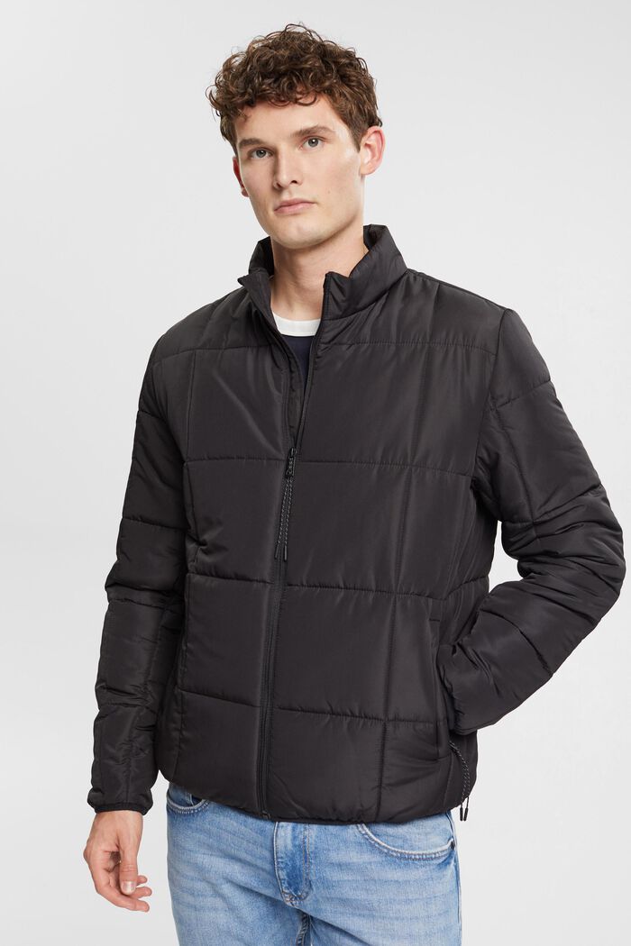 Jackets outdoor woven, BLACK, overview