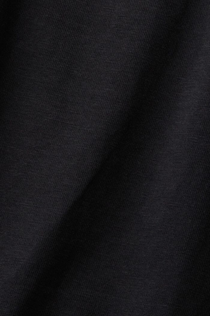 Loose fit T-shirt, 100% katoen, BLACK, detail image number 6