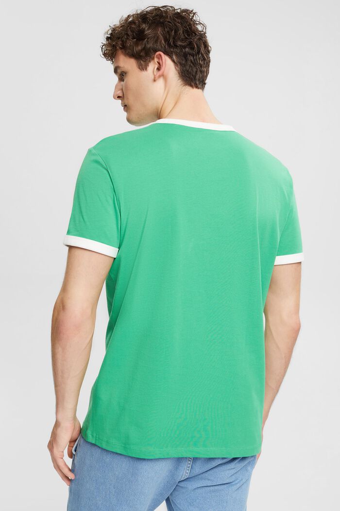 Jersey T-shirt, GREEN, detail image number 3
