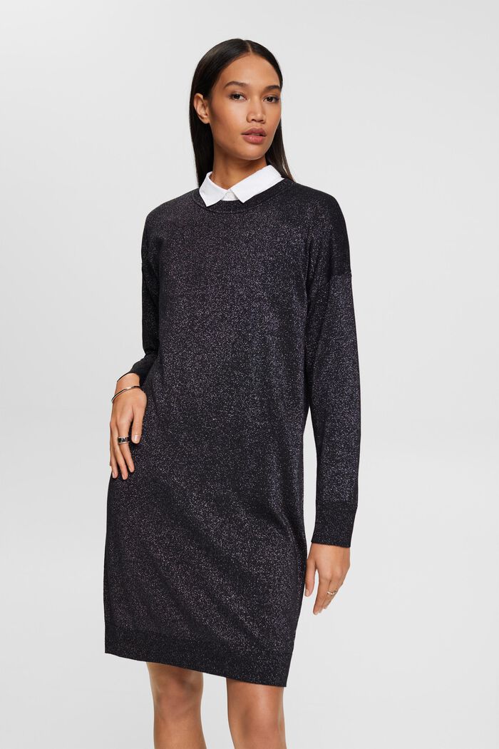 Dresses flat knitted, BLACK, detail image number 0
