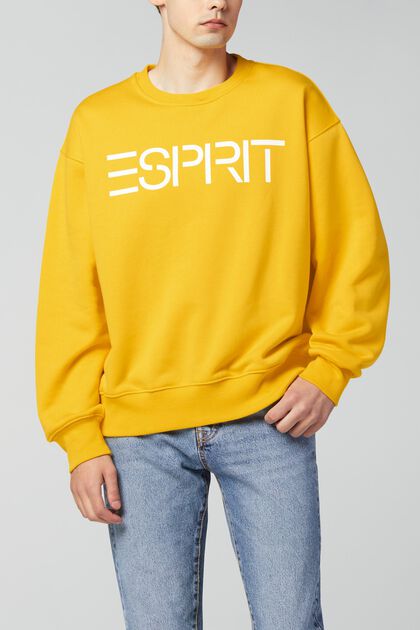 Uniseks sweatshirt met logoprint