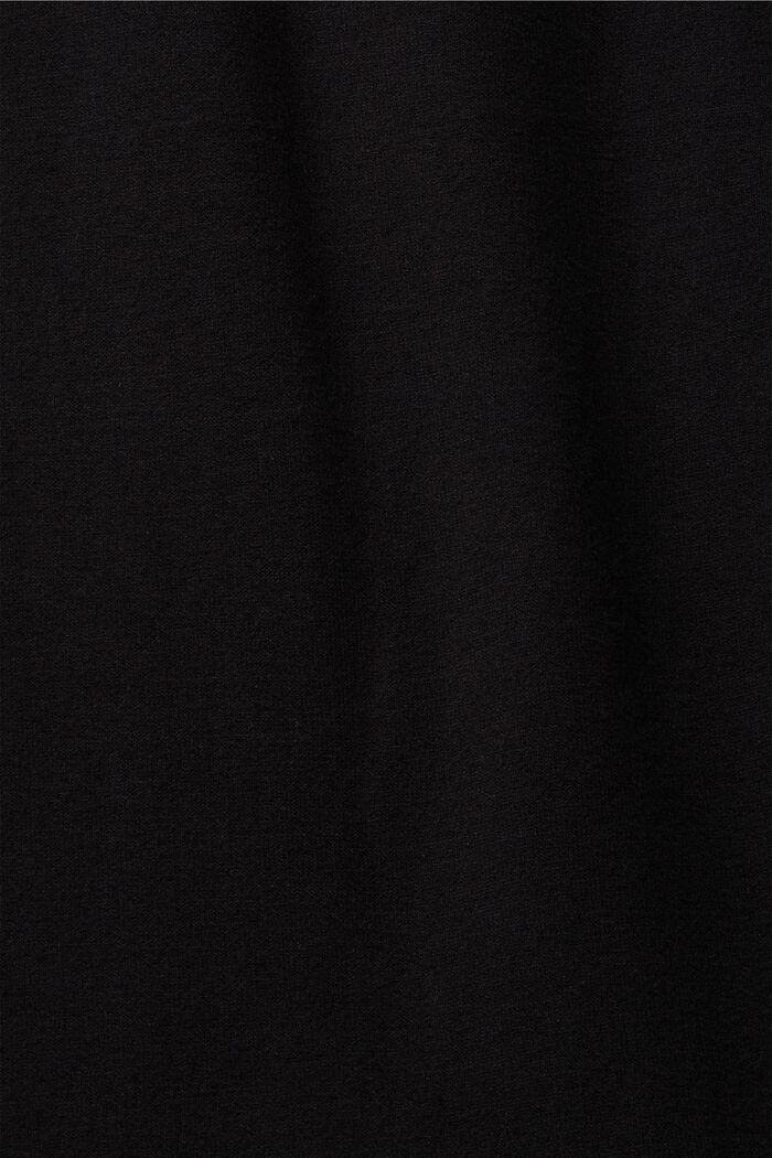 Gebreide broek, LENZING™ ECOVERO™, BLACK, detail image number 5