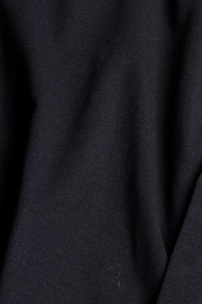 Jersey overhemd met COOLMAX®, BLACK, detail image number 4