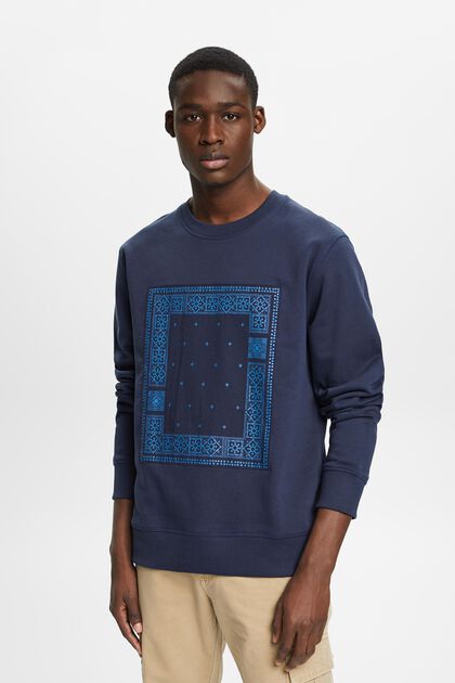 Sweatshirt met print op de voorkant