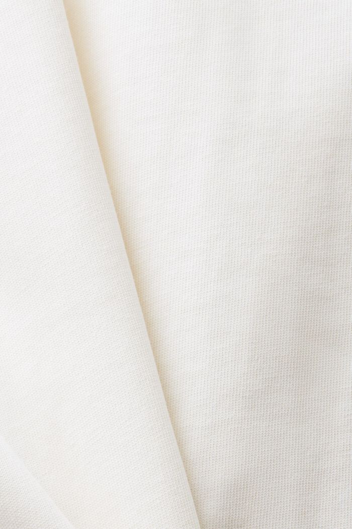 Uniseks T-shirt van katoen-jersey met logo, OFF WHITE, detail image number 6
