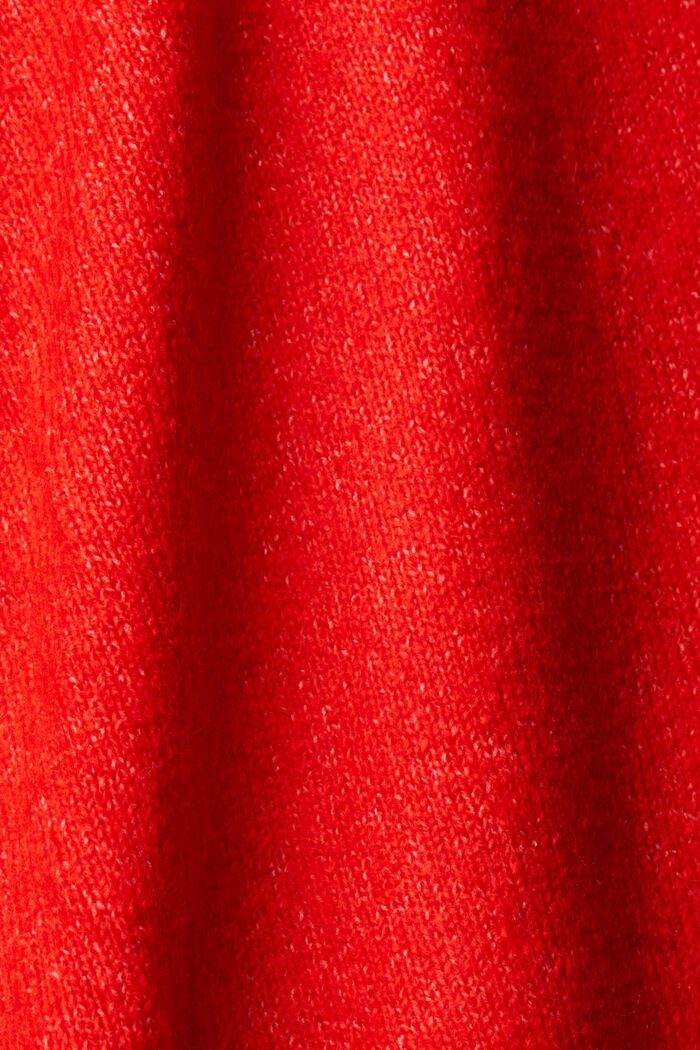 Gebreide coltrui, RED, detail image number 5
