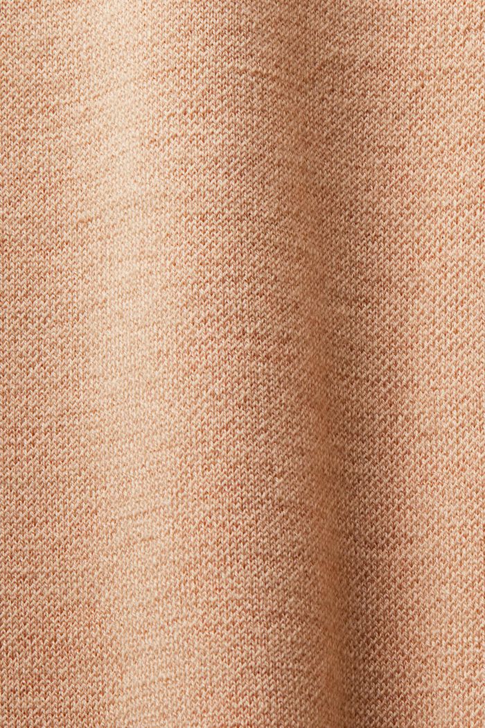 Mouwloze mini-jurk van wolmix, BEIGE, detail image number 6