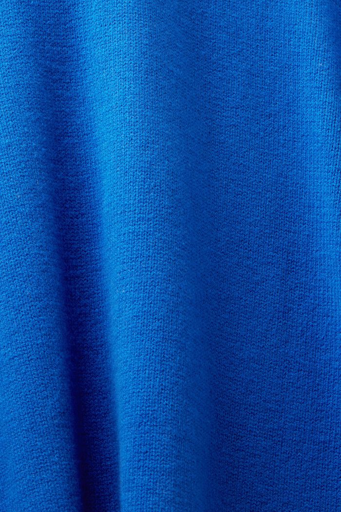 Trui met hoodie, BRIGHT BLUE, detail image number 6
