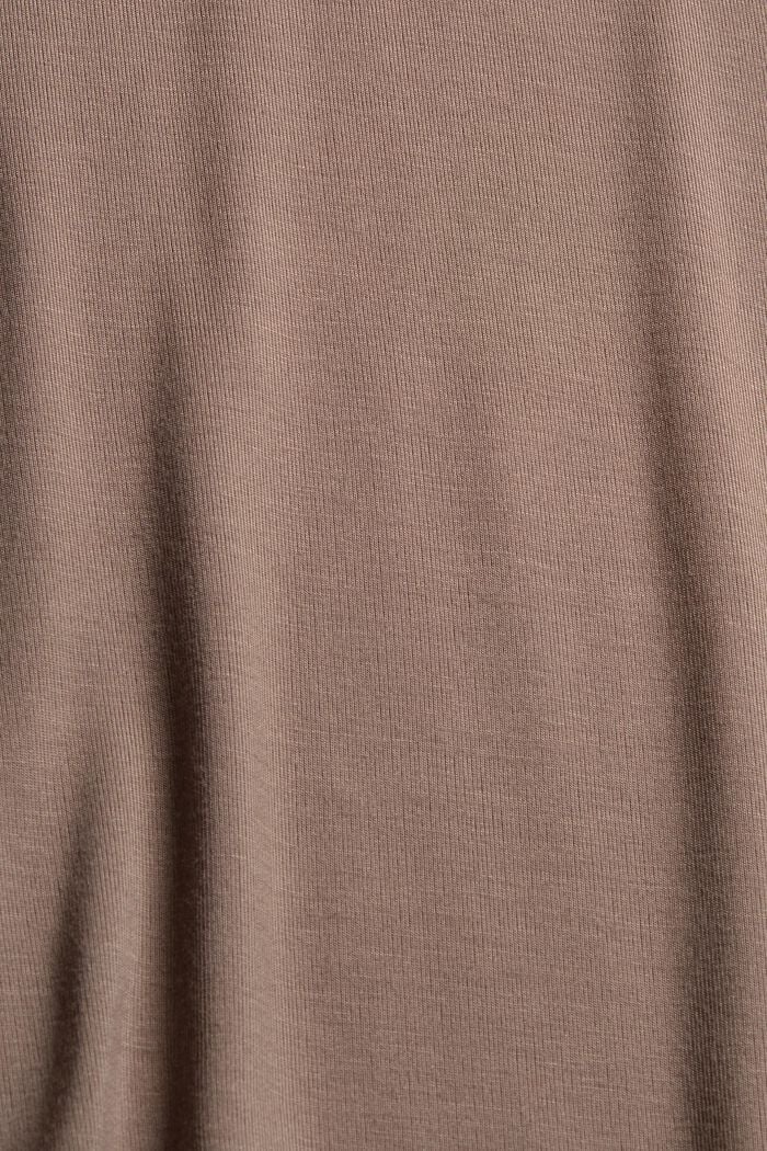 Jersey pyjama van LENZING™ ECOVERO™, TAUPE, detail image number 4