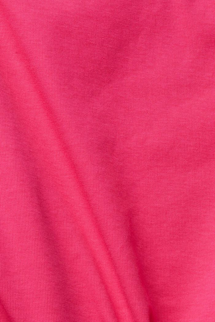 T-shirt met cut-out, PINK FUCHSIA, detail image number 6