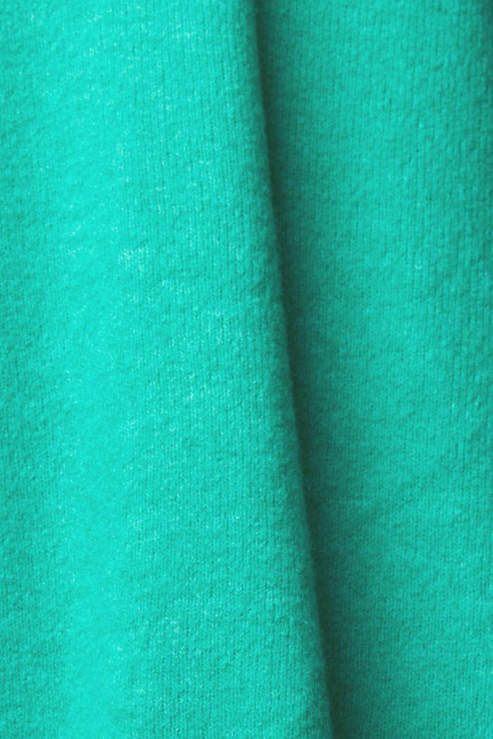 CURVY vest van een wolmix, LIGHT GREEN, detail image number 0