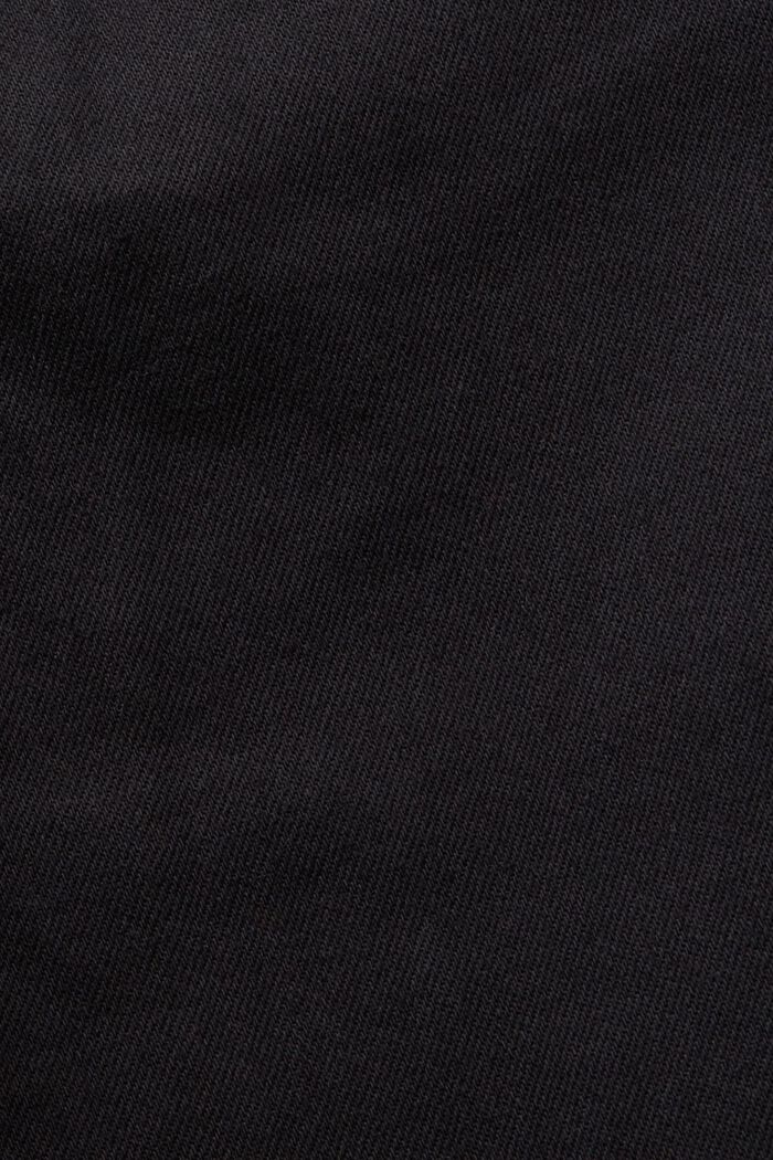 Skinny jeans die niet verbleekt, elastisch katoen, BLACK RINSE, detail image number 6