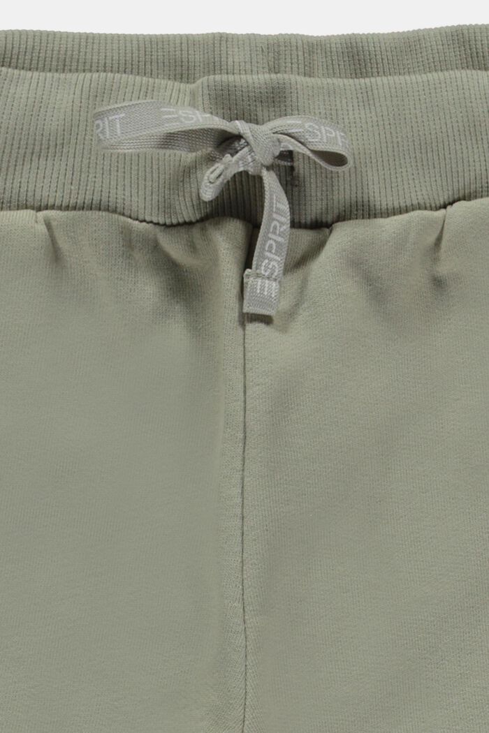 Set van 2 shorts van sweatmateriaal, DUSTY GREEN, detail image number 2