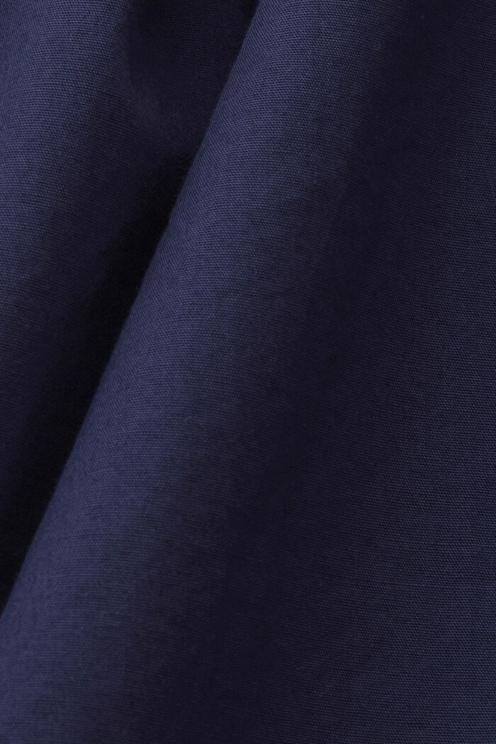 Midi-jurk van katoen, NAVY, detail image number 5
