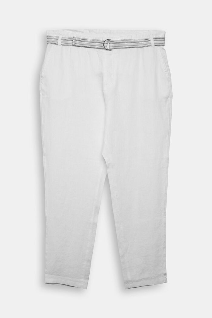 Pants woven, WHITE, detail image number 1