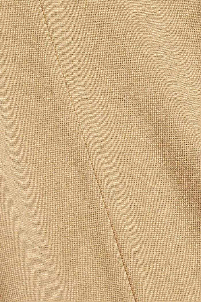 Vormvaste jersey culotte, CAMEL, detail image number 4