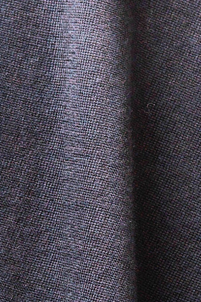 Wollen trui met turtleneck, BLACK, detail image number 5