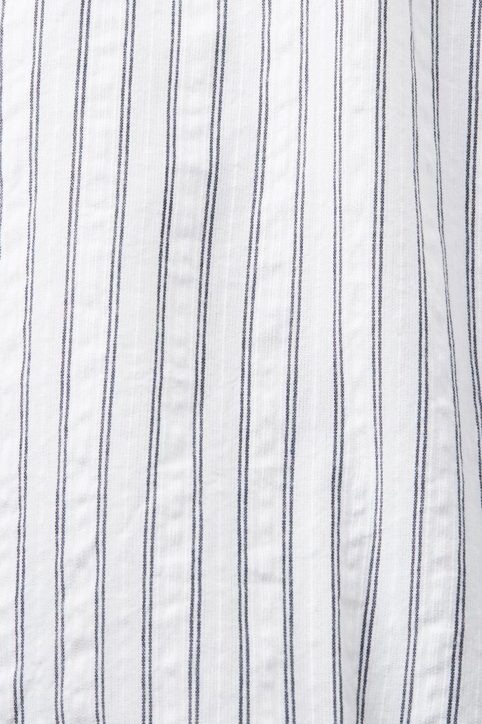 Gestreepte oversized blouse, WHITE, detail image number 4