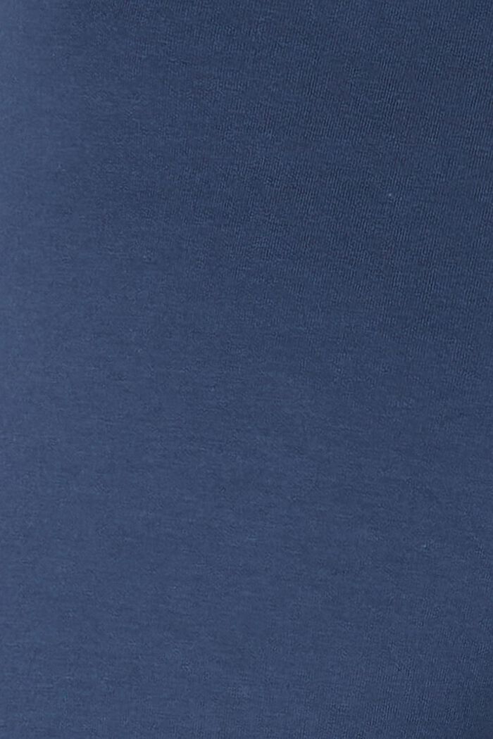Jersey broek met band over de buik, DARK BLUE, detail image number 2