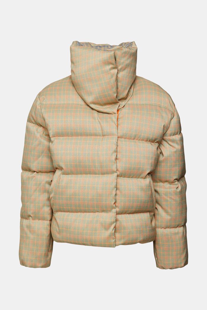 Gewatteerde jas met ruiten, SAND, detail image number 7