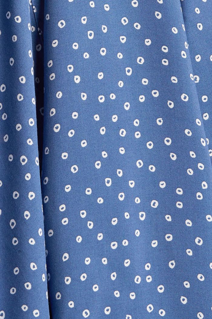 Henley blouse van LENZING™ ECOVERO™, BLUE LAVENDER, detail image number 1