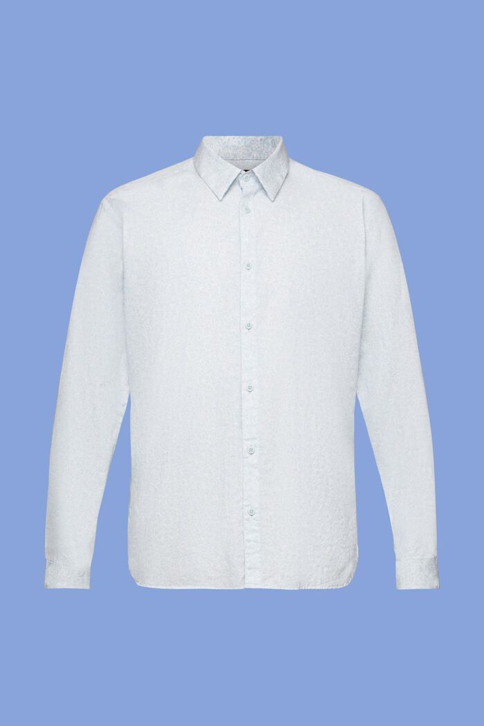 Shirt met motief, 100% katoen, LIGHT BLUE LAVENDER, detail image number 5