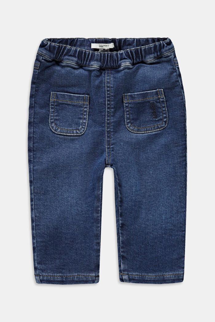 Denim jeans, BLUE MEDIUM WASHED, detail image number 2