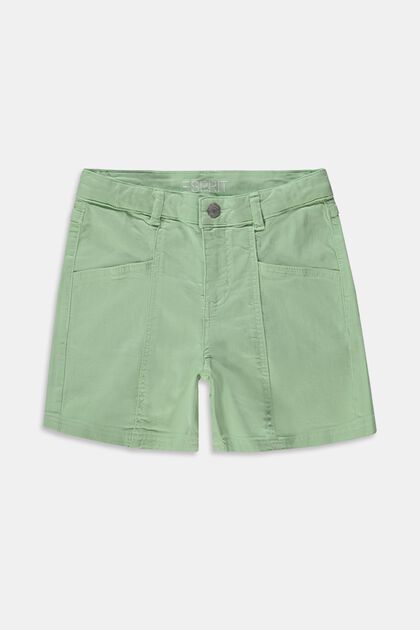 Gerecycled: Short met verstelbare band, PISTACCHIO GREEN, overview