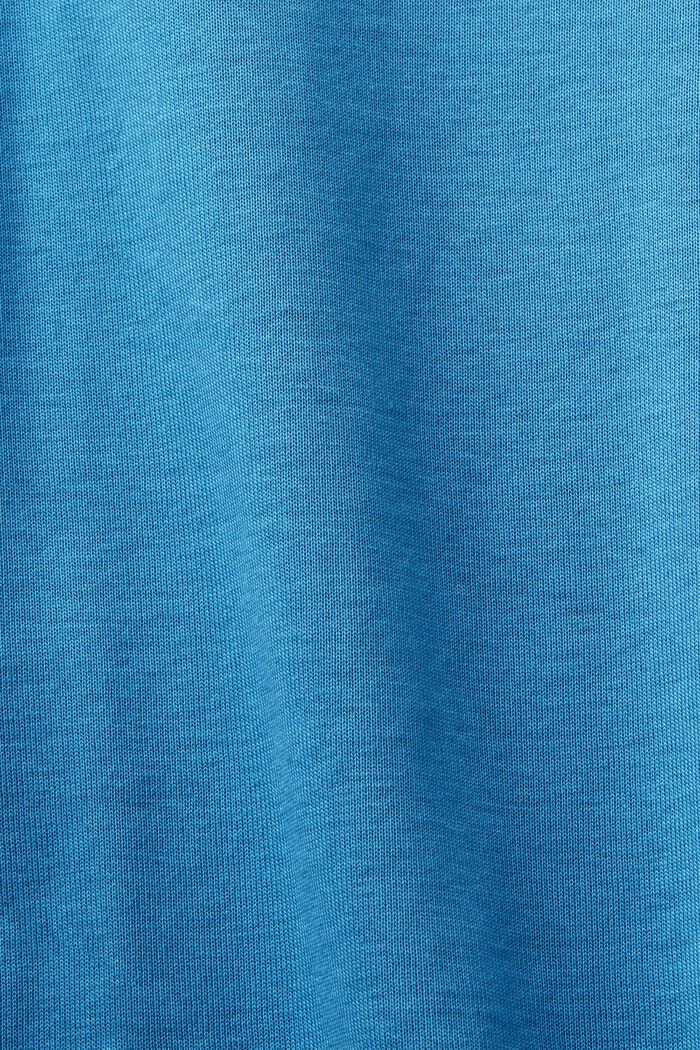 Top van katoenjersey met lange mouwen, BLUE, detail image number 5
