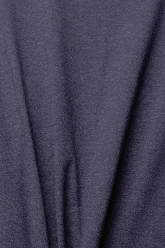 Jersey nachthemd, NAVY, detail image number 1
