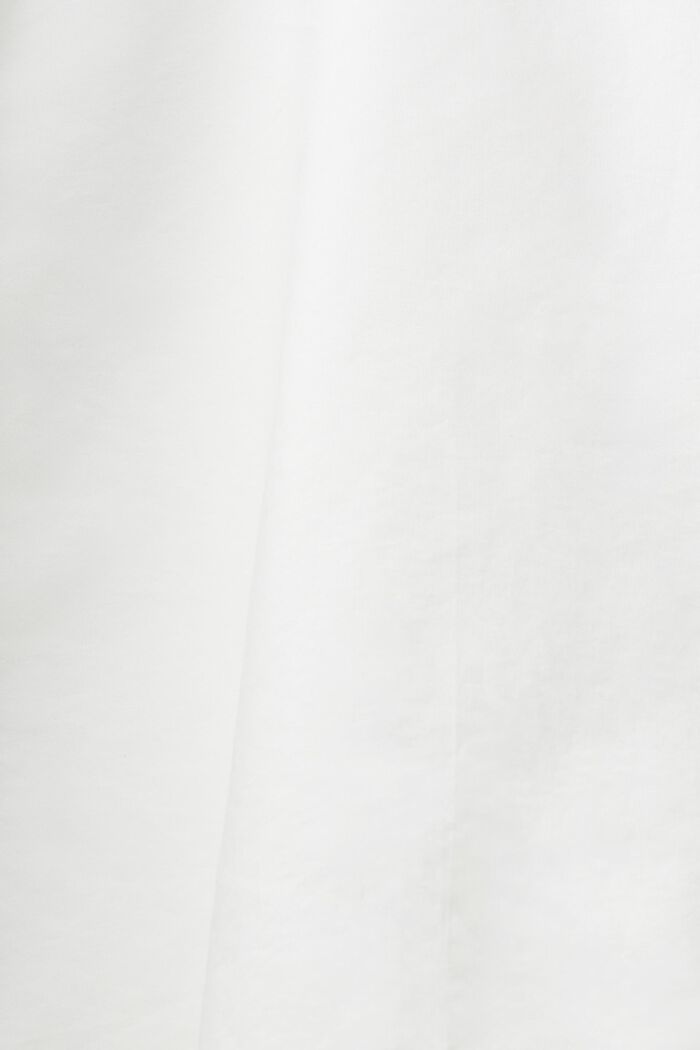 Bestikte blouse met klokmouwen, OFF WHITE, detail image number 4