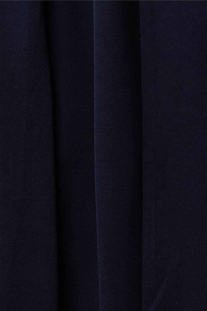 Jersey jumpsuit met wikkeleffect, NAVY, detail image number 4
