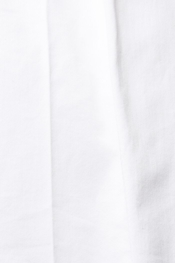 Bootcut jeans met persplooi, WHITE, detail image number 4