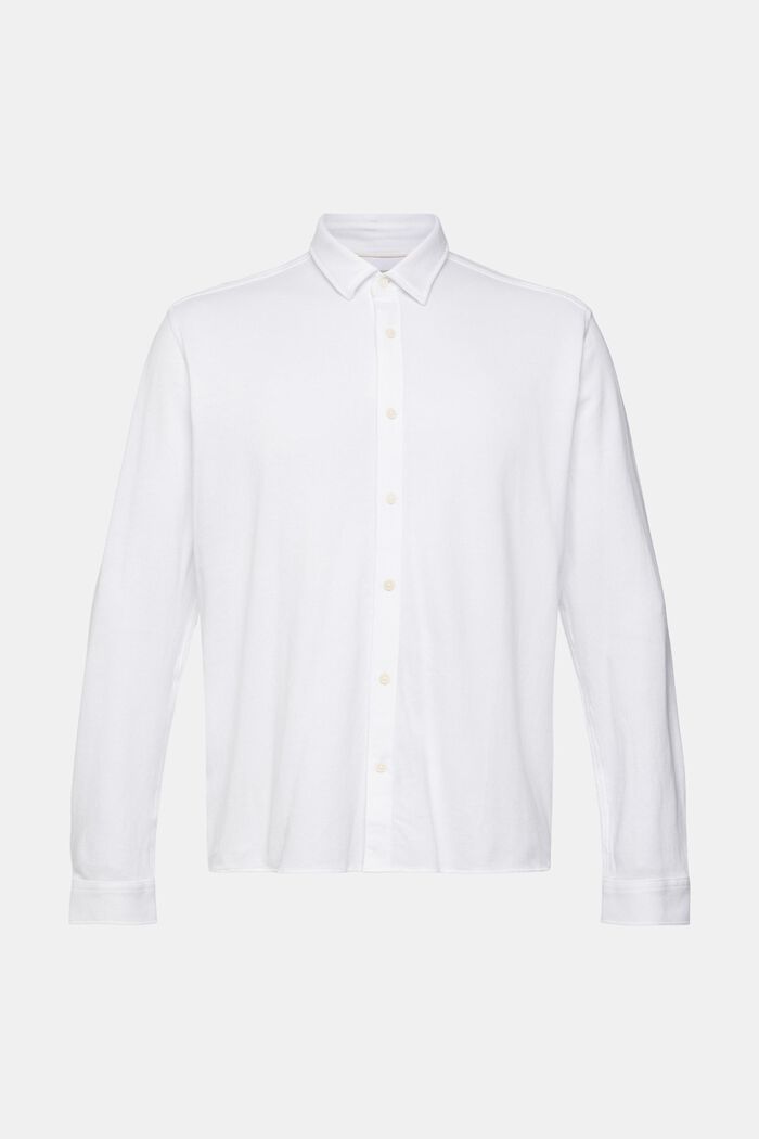 Tweekleurig overhemd, WHITE, detail image number 6
